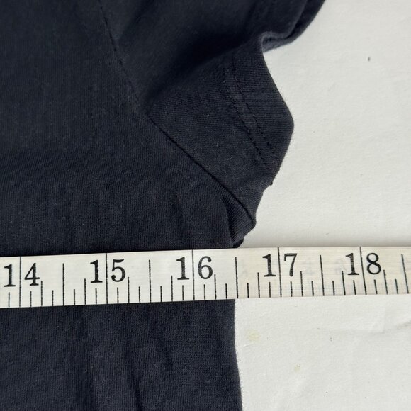 Disney Black Mickey Minnie Graphic T Shirt Juniors Large Casual Love Valentine - Picture 6 of 7